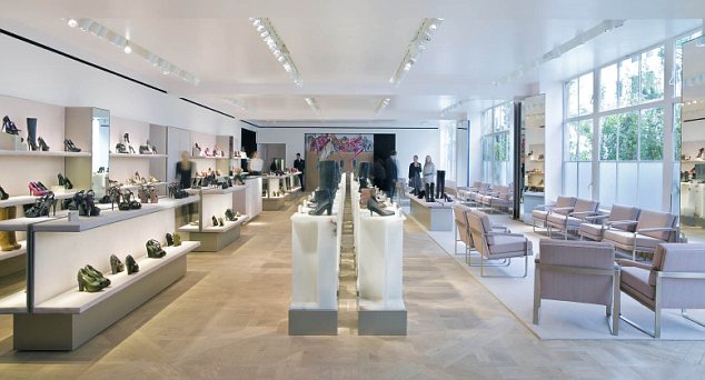 Louis Vuitton Shoe Salon At Selfridges