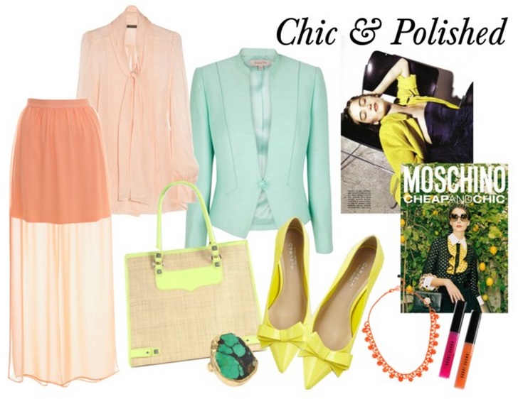Styling pastels and neon - chic and polished