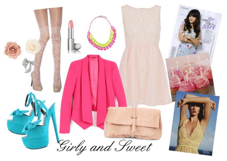 Styling pastels and neon - girly and sweet