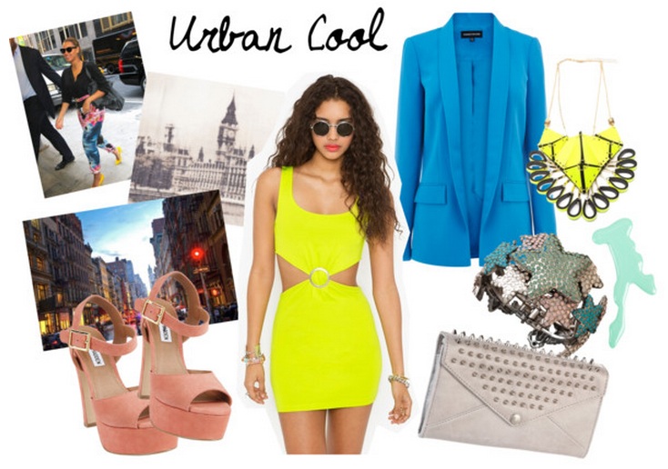 Styling pastels and neon - urban cool