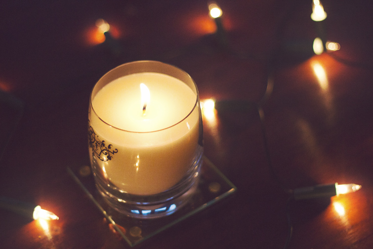 Candle photograph