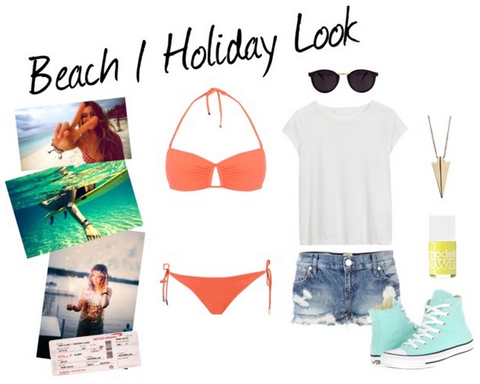 Beach holiday outfit 