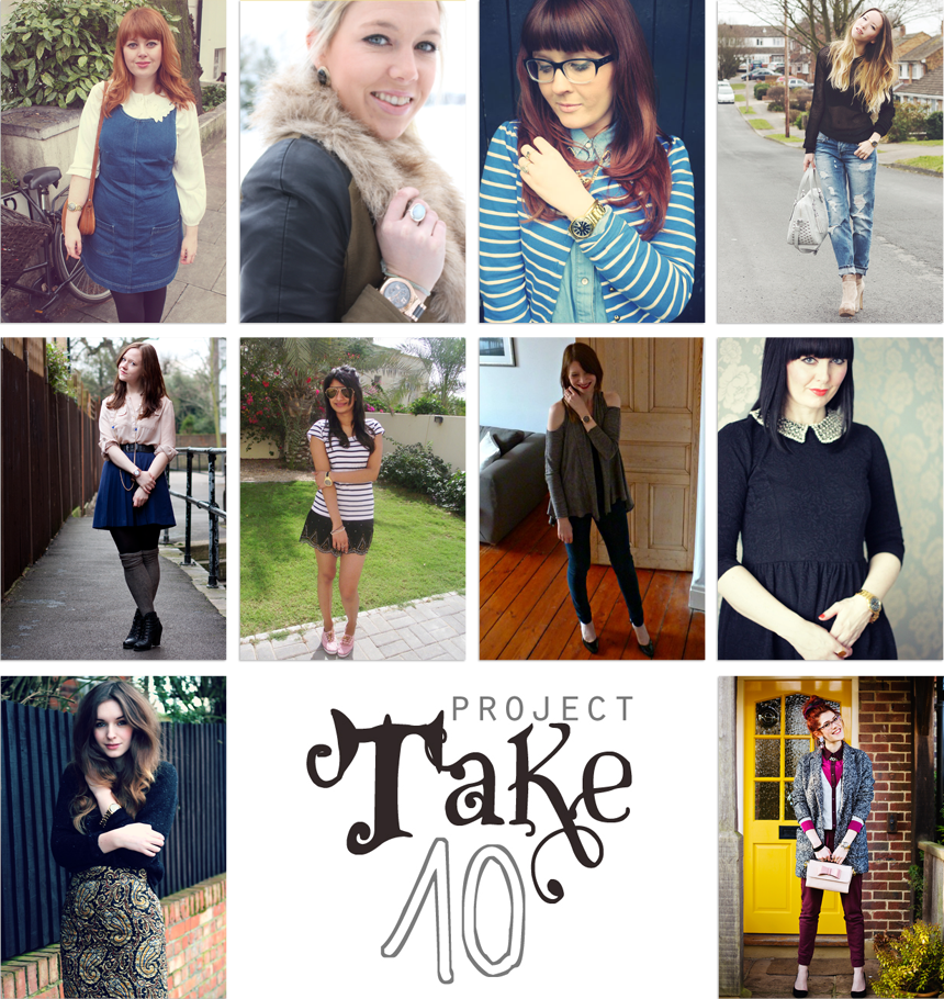 Take 10 bloggers - Swatch styling