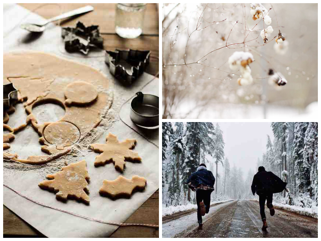 Winter inspiration collage
